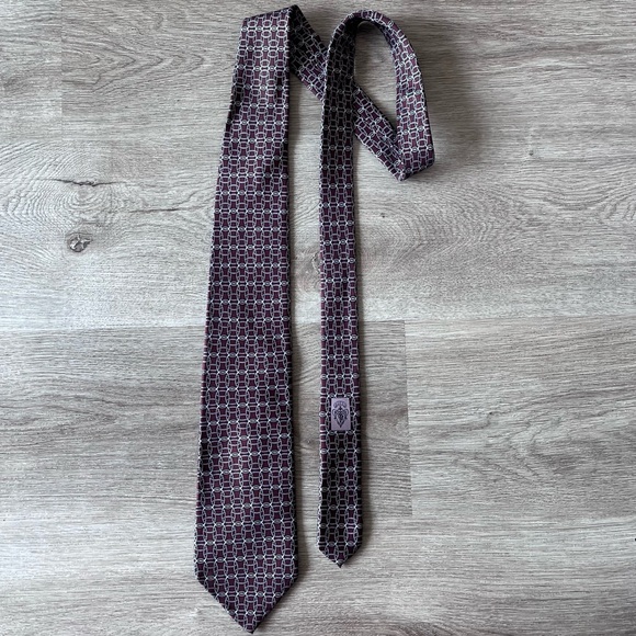 GUCCI Vintage Men's Silk Necktie - Picture 3 of 4
